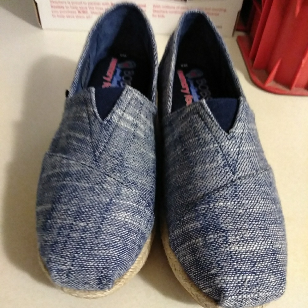 BOBS Sand Sparkle Slip-ons